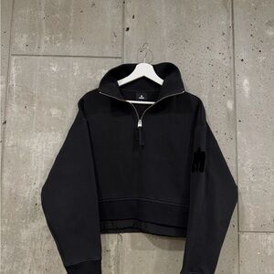 Mackage Monroe Cropped Half-Zip Pullover
